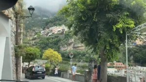 Позитано.Машиной по Италии