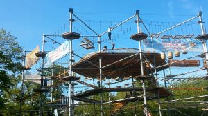 Самый высокий в Европе веревочный парк на ВДНХ