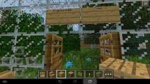 Мой мини город в Minecraft PE  0.8.1