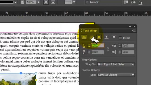 Работа с текстом в программе InDesign смотреть онлайн