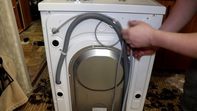 Как подключить новую стиральную машину самому.