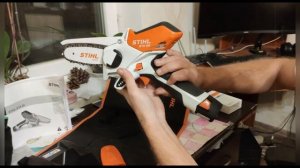 Самая маленькая цепная пила #STIHL #GTA 26 (аккумуляторная)