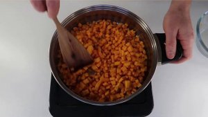 Великолепное блюдо с тыквой.  Макароны в тыквенно-чесночном соусе, вы полюбите этот постный рецепт.