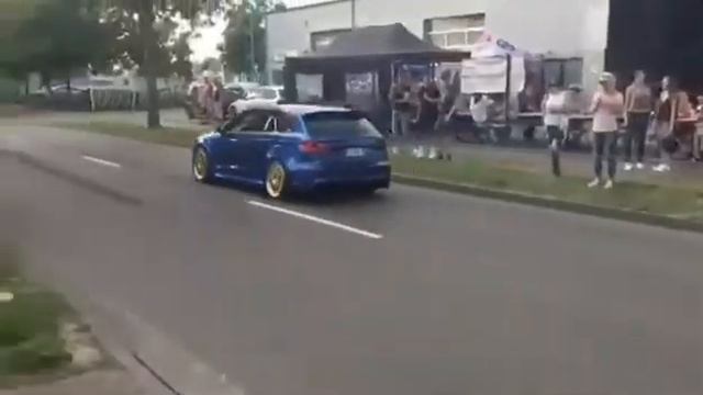 Audi rs3 Stage 3 530 hp - loudest  Accelerate Sound