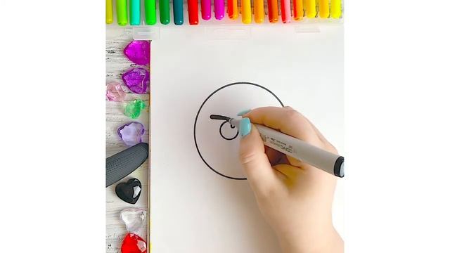 Как нарисовать Злой Смайлик Эмоджи Эмодзи Легкие рисунки для срисовки канал Мама Рисует смотреть онлайн