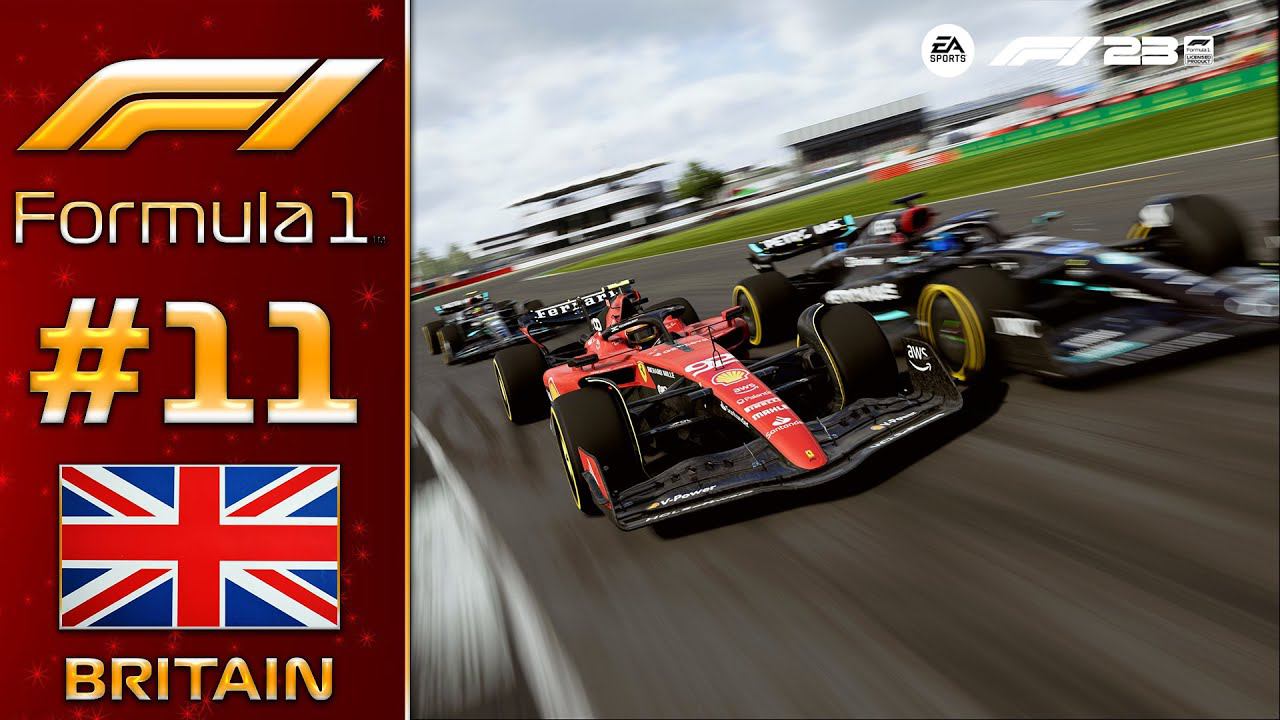 F1 23: ЭТАП 11. ВЕЛИКОБРИТАНИЯ. 100% ДИСТАНЦИИ. смотреть онлайн