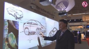 BenQ: интерактивные проекторы для образования, видео с ISE 2014