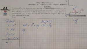 53 задача. 1. Механика. Динамика. Физика. ЕГЭ 1000 задач. Демидова. Решение и разбор. ФИПИ 2021.