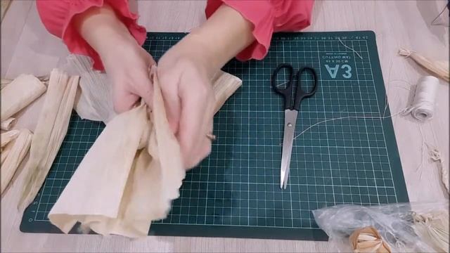 Лапуга Е.А. Мастер-класс "Кукурузная сибирячка"