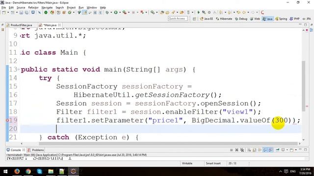 Filters in Hibernate смотреть онлайн