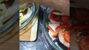 Рыба в микроволновке в собственном соку...