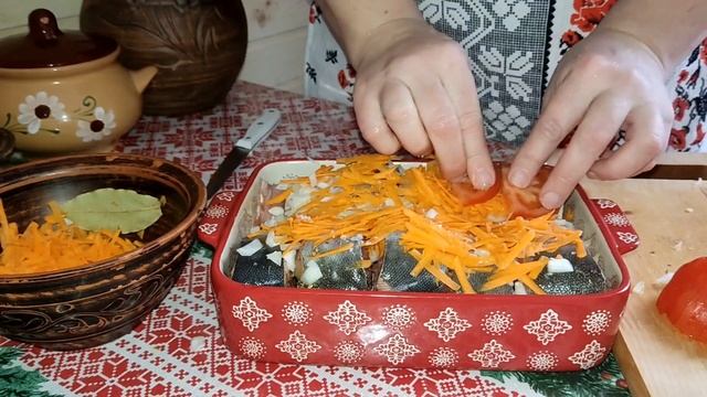 ГОРБУША С ОВОЩАМИ ПОД СЫРНОЙ ПОДУШКОЙ. НЕЖНАЯ И СОЧНАЯ РЫБКА