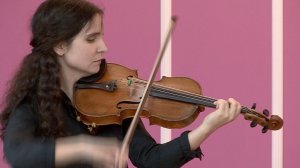 И.С.Бах. Чакона для скрипки соло из Партиты №2. Елизавета Захарова 03/06/2023