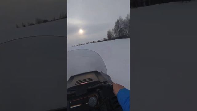 Выезд на снегоходе Рысь смотреть онлайн