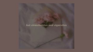 「strawberries & cigarettes - troye sivan (from love, simon) lyrics🍓」