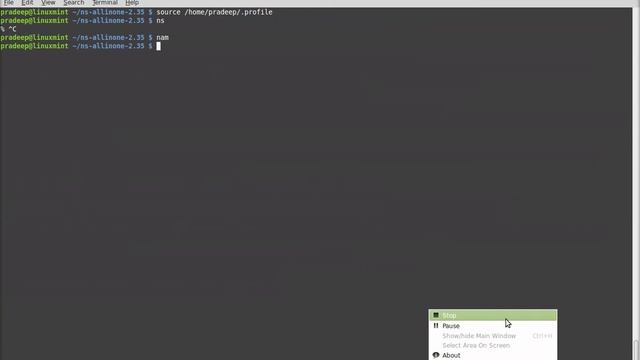 Installation of NS2.35 (Network Simulator 2) in Linux Mint 14 (64 bit) смотреть онлайн