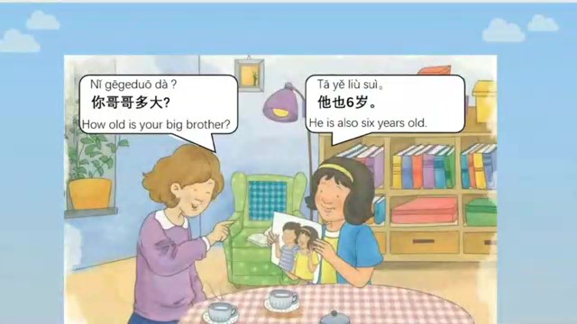 КИТАЙСКИЙ (5第五课 我六岁)