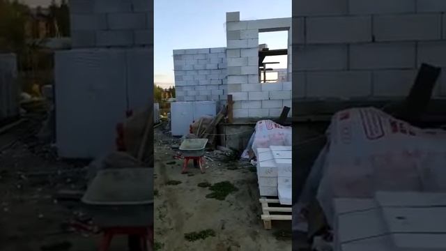 Видеоотчет о доставке блоков SLS в г. Раменское смотреть онлайн