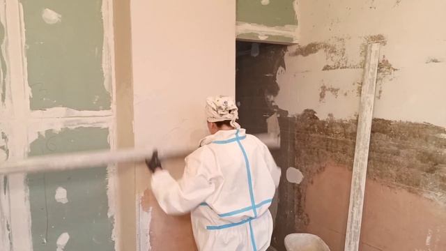 Выравнивание выступа на кухне