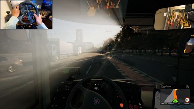 The Bus - Line 300 full gameplay - Unreal Engine 5 | Logitech G29 смотреть онлайн