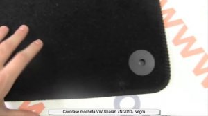 Covorase mocheta VW Sharan 7N 2010- Negru