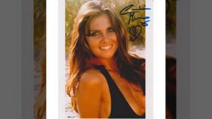tge beautiful Caroline Munro