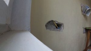 Установка розеток в общей рамке