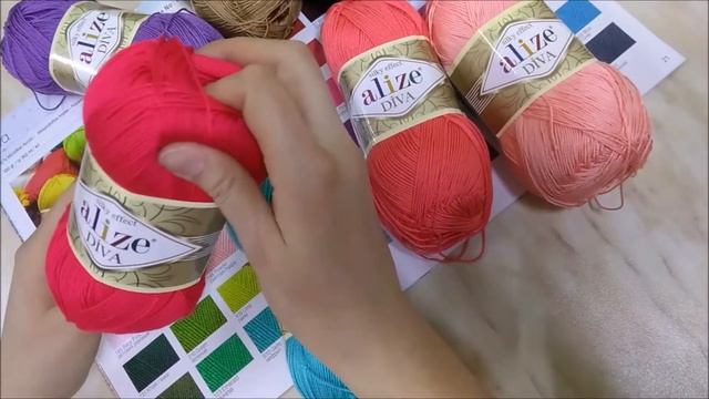 Пряжа Ализе Дива смотреть онлайн