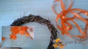 Осенний венок/ Как сделать основу для венка из веток/ Autumn Wreath/ Осенние поделки своими руками