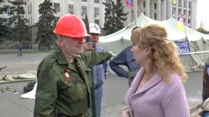 Одесса. Куликово поле. Православный городок в ожидании нападения 02.05.2014