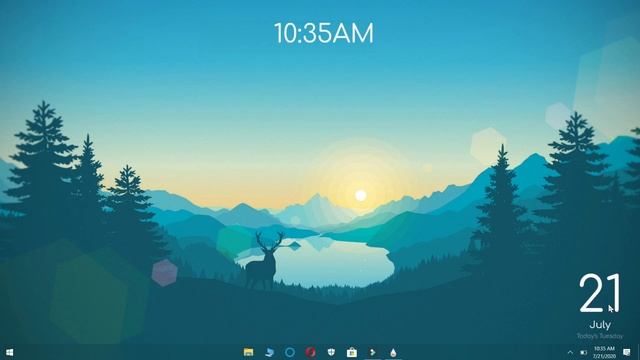 How to add Widgets/Clocks in Windows 10 in 2020| Enable Widget tiles