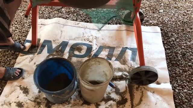 Как легко и быстро просеять песок бетономешлкой смотреть онлайн