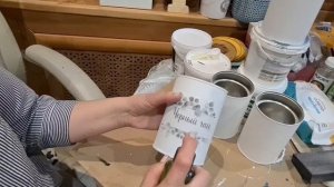 Переделка Перекраска банок из под детского питания NAN