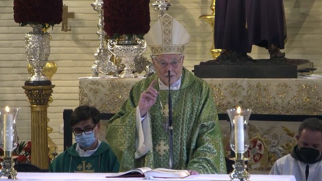Eucaristía solemne, preside Sr. Cardenal Don Carlos Amigo Vallejo смотреть онлайн