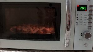 Приготовление виноградных улиток в микроволновке