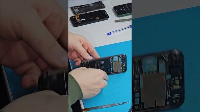 Разборка и замена батареи на Google Pixel 1 #ремонтсмартфонов #pineappleсервис