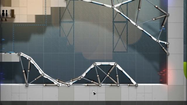 Bridge Constructor Portal тестовая камера 48 Центр управления смотреть онлайн