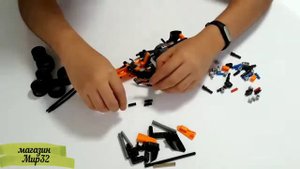 Конструктор Jisi Bricks Technic 3413 Black Champion Racer