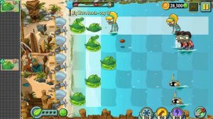 Plants vs Zombies 2 - BIG WAVE BEACH (All Levels) [4K HD]