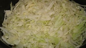 Кабачки с капустой в мультиварке