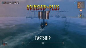Valheim mod Odin Ship Plus