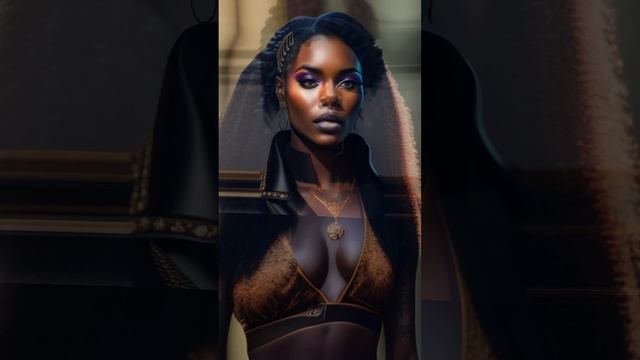 The neural network draws black girls | Нейросеть рисует темнокожих девушек