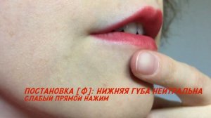 Постановка звуков Фь и Вь (видеоурок)