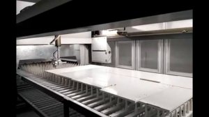 Автоматическая покрасочная линия для мебельных деталей DAF-1300 1 - процесс покраски