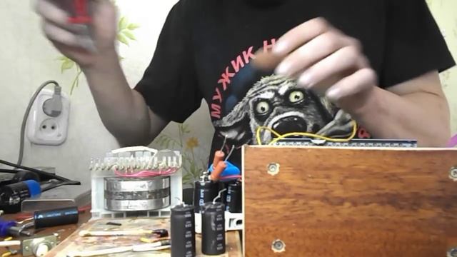 Сборка блока питания для лампового усилителя #1. смотреть онлайн