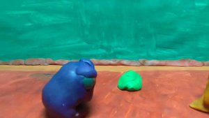 Пластилиновая анимация "Шарики"