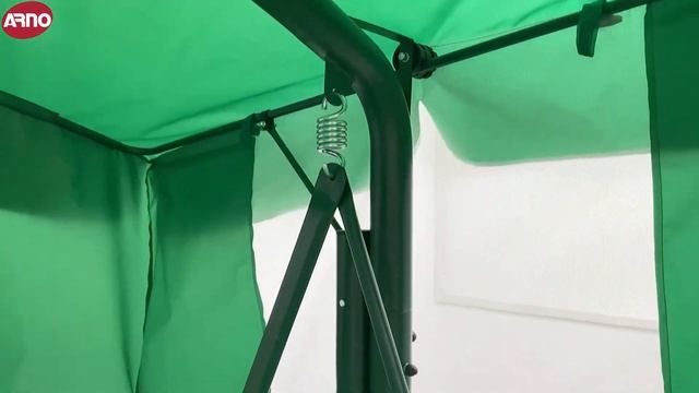 Качели садовые "ДЕФА ЛЮСИ ЛЮКС ЗЕЛЕНАЯ" (ARNO-WERK) смотреть онлайн