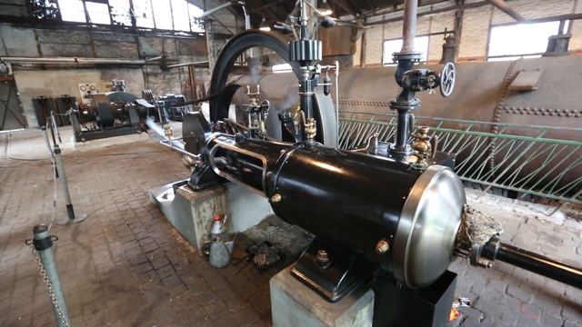 Паровая машина на шахте в Остраве смотреть онлайн