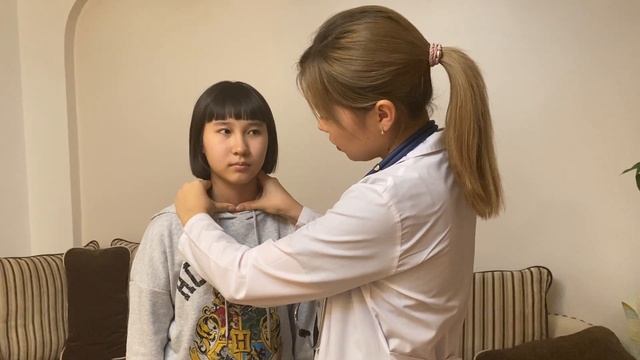 Пальпация ЩЖ смотреть онлайн