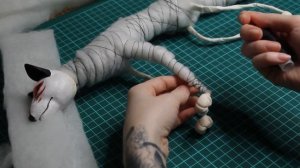 Игрушка в смешанной технике: Наполнитель